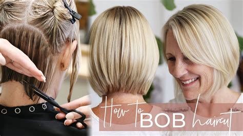 how do you cut the back of your hair|3 Ways to Cut the Back of a Bob Haircut .